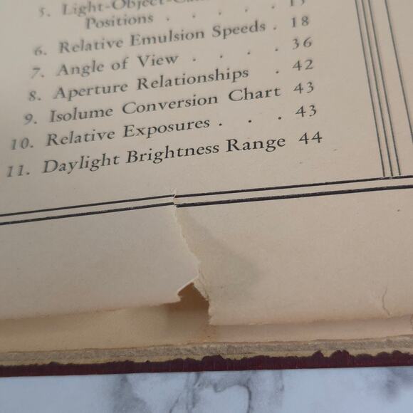 Photocharts Theory & Practice Of Exposure by Hamilton Allport 1938 - Picture 10 of 16